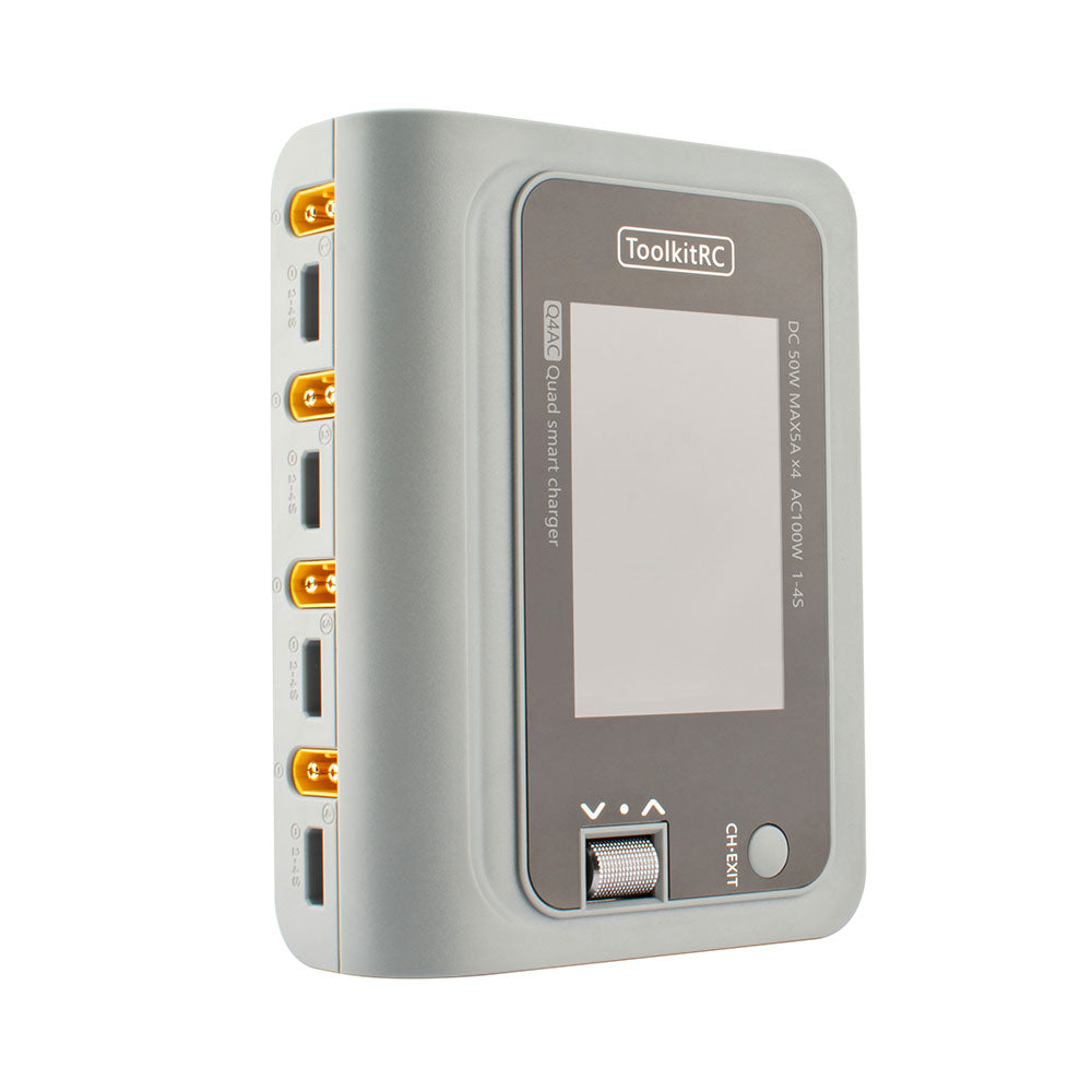 ToolkitRC Q4AC 4x50W AC/DC Charger