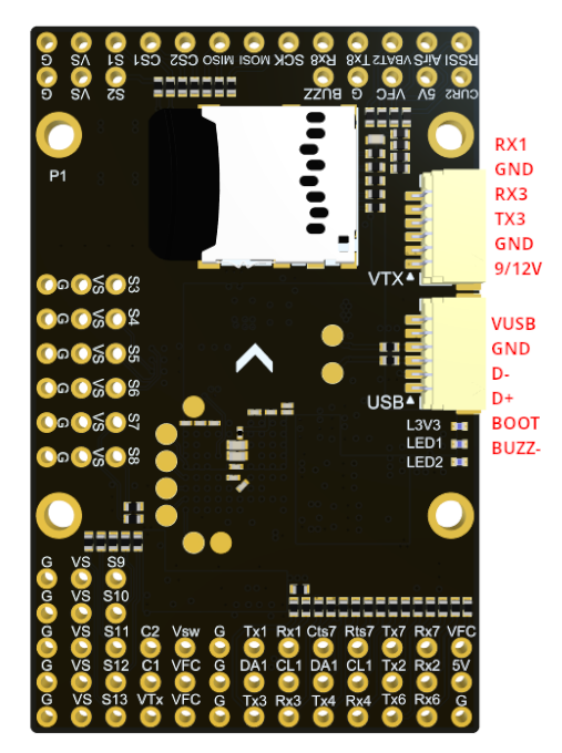 TBS Lucid H7 Wing Flight Controller 3-12S