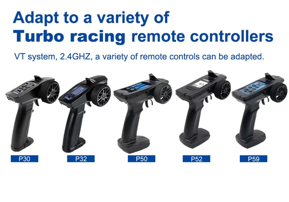 Turbo Racing Fully Proportional 1/76 Mini RC Car