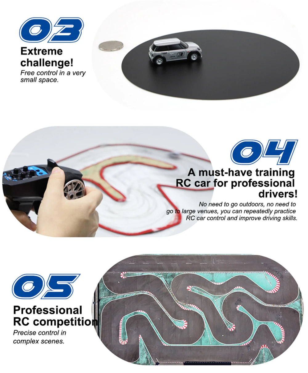 Turbo Racing Fully Proportional 1/76 Mini RC Car