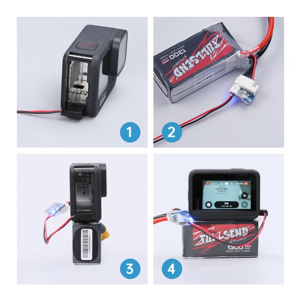 iFlight USB Type-C 5V Balance Plug Power Cable for GoPro Hero