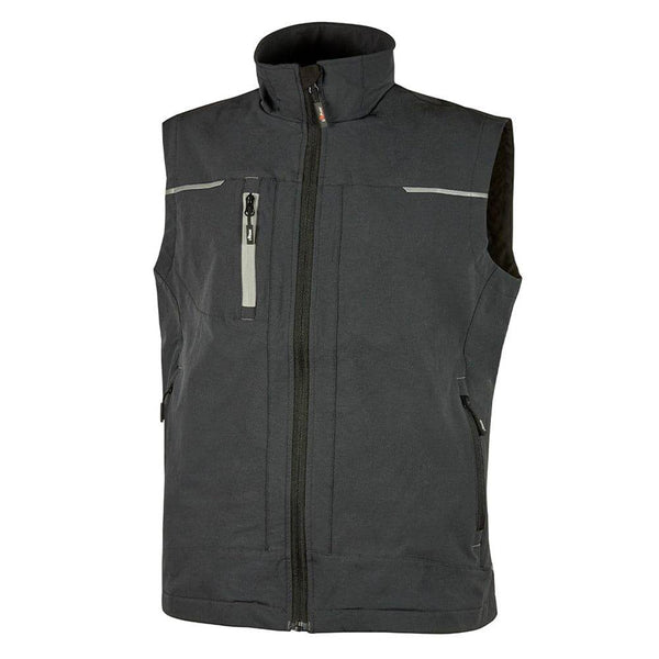 U-Power Saturn 4 Way Stretch Work Gilet Bodywarmer Water Repellent