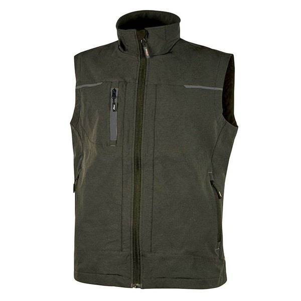U-Power Saturn 4 Way Stretch Work Gilet Bodywarmer Water Repellent