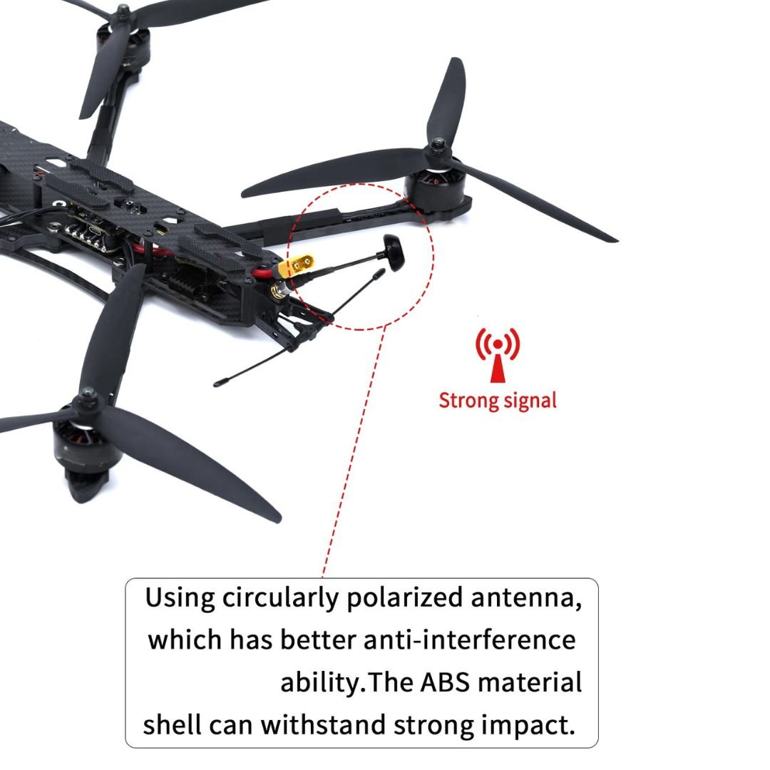 UMT 10" FPV Long Range Analog PD Drone ELRS (915/858Mhz) 2.5W 5.8Ghz VTX