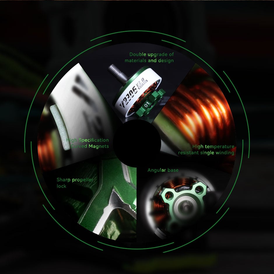 T-Motor Velox V3 2306 Brushless FPV Motor