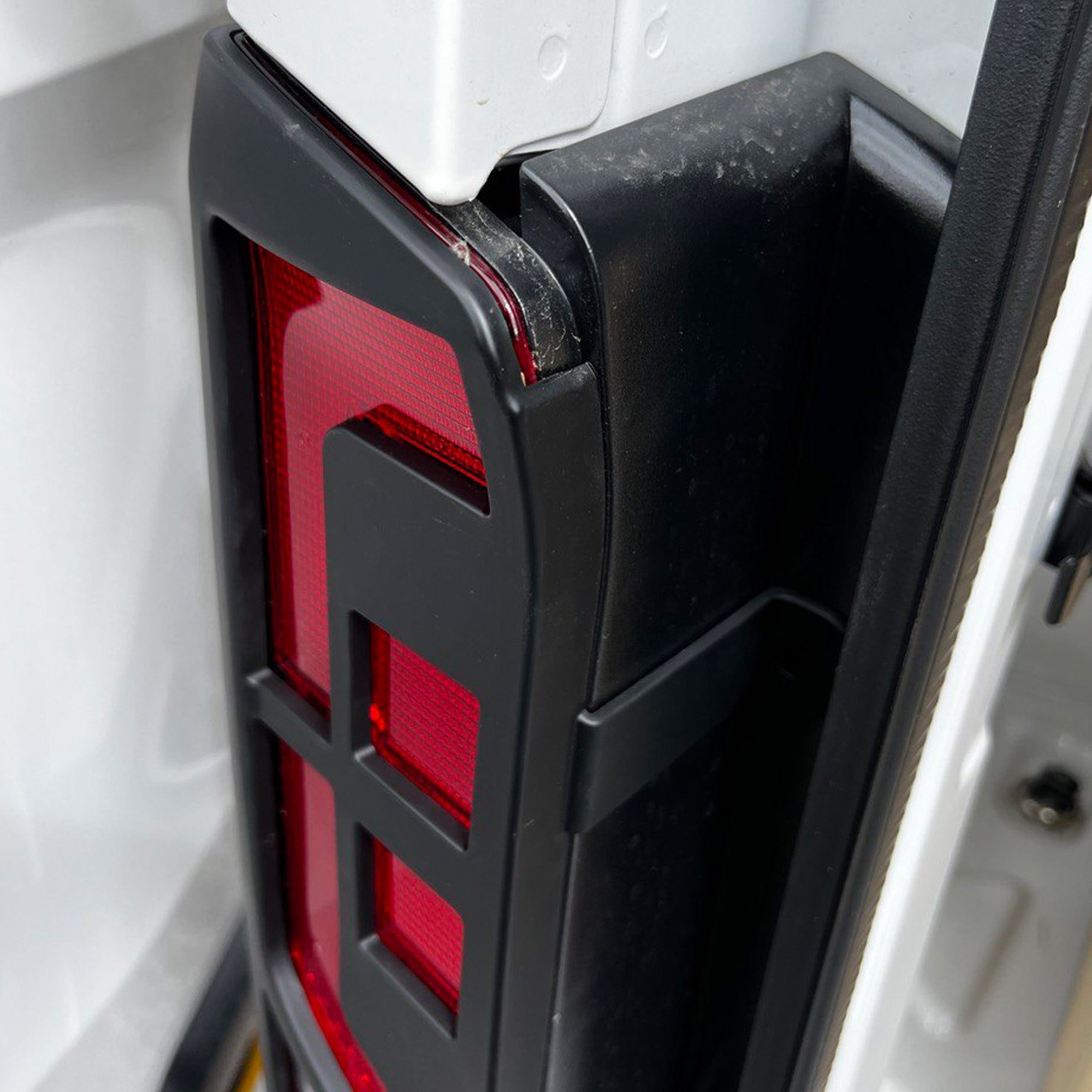 For Volkswagen Crafter Rear Light Guards -  Matte Black (2018 Onwards)