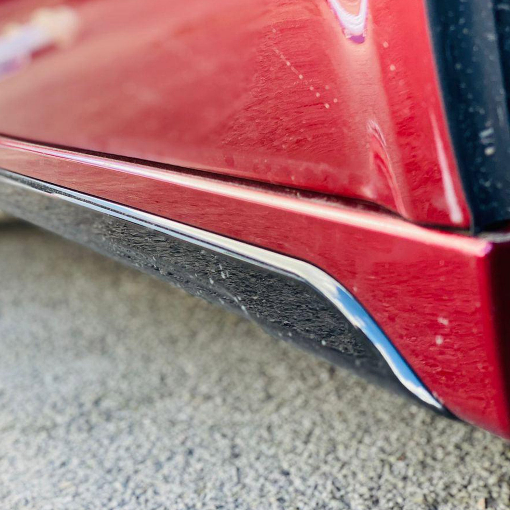 For VW T6 Transporter SWB Side Skirts Reflex Silver Plastic Painted and Ready to Fit