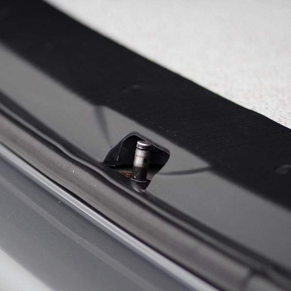 For VW T6 V2 Transporter Rear Threshold Cover Tailgate / Single Door Plastic Full Length