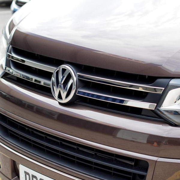 For VW T5.1 Transporter Twin-Line Front Grille Trim (4 Pcs)