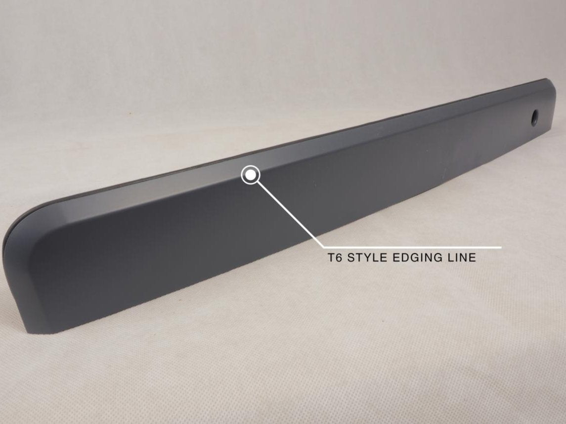 For VW T6 Barn Door Rear Number Plate Unit Modified Version - Primer