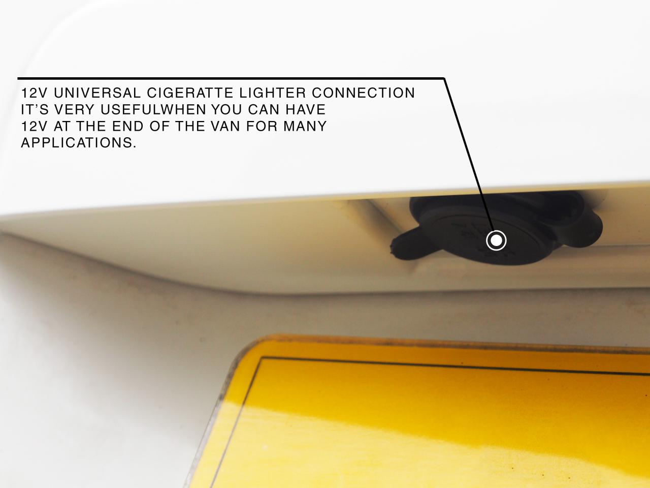 For VW T5, T5.1 Barn Door Rear Number Plate Unit - Candy White Painted and Ready to Fit