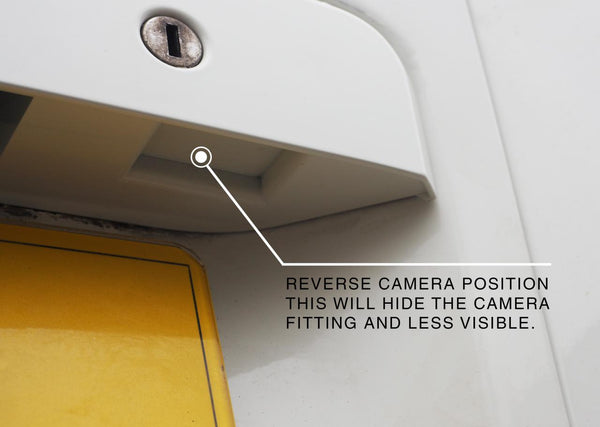 For VW T5, T5.1 Barn Door Rear Number Plate Unit - Candy White Painted and Ready to Fit