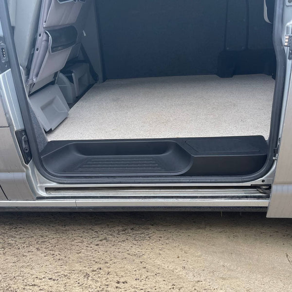 For VW T5, T5.1 Transporter Side Loading Door Step V3 17mm Extra Deep with Storage Compartment