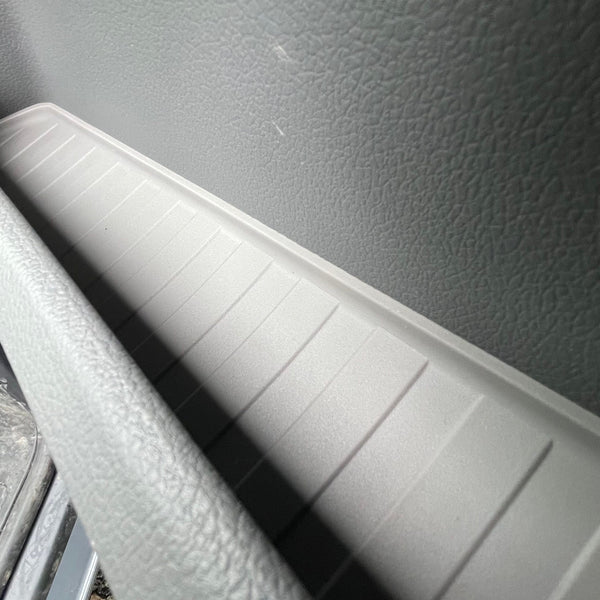 For VW T6.1 Transporter Rubber Door Liner Pocket Inserts Grey Campervan Conversion