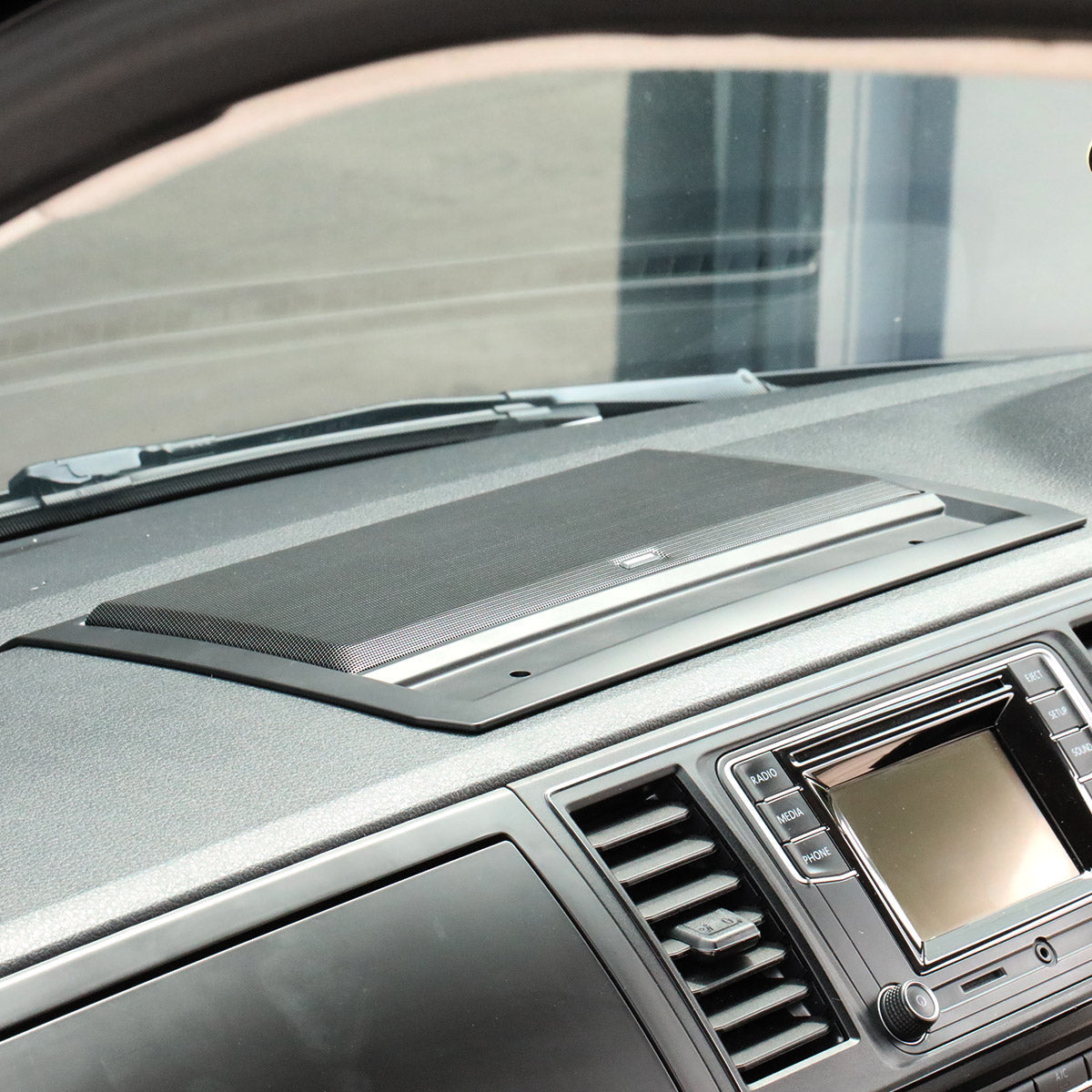For VW T6 Transporter Top Dash Speaker Console