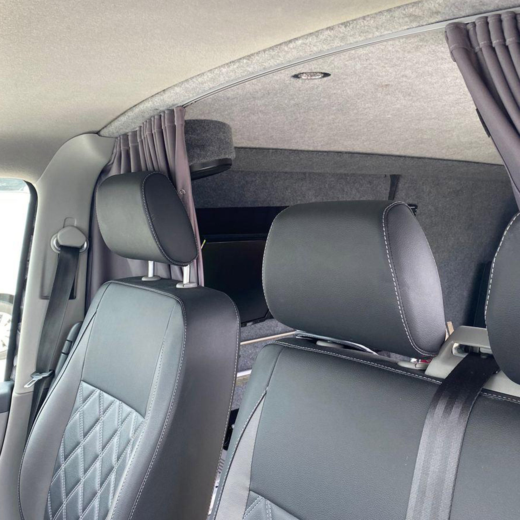 For Citroën Relay Cab Divider Curtain Kit with Rail Premium Quality  - Van-X