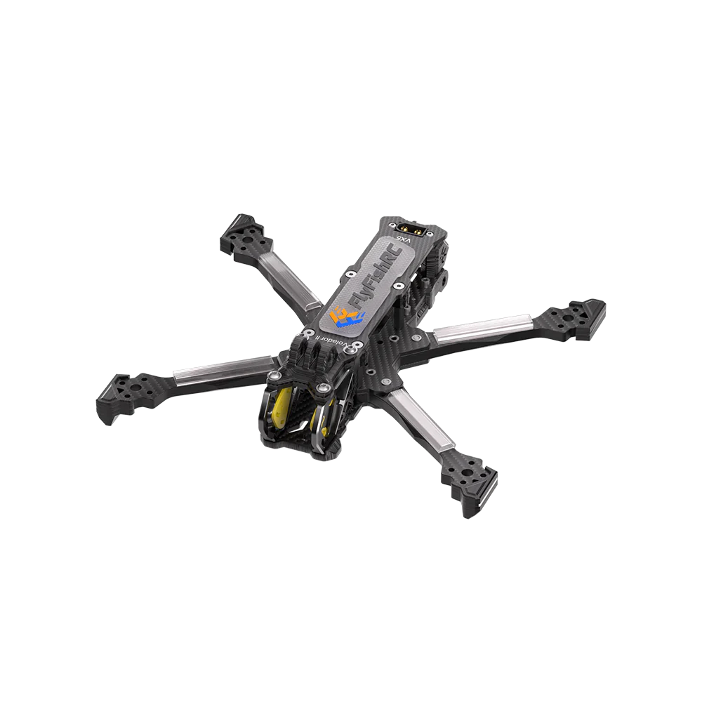 FlyFish RC Voladro Ⅱ VX5 FPV Freestyle T700 Frame Kit (DJI O4 Air Unit Version) (Black)