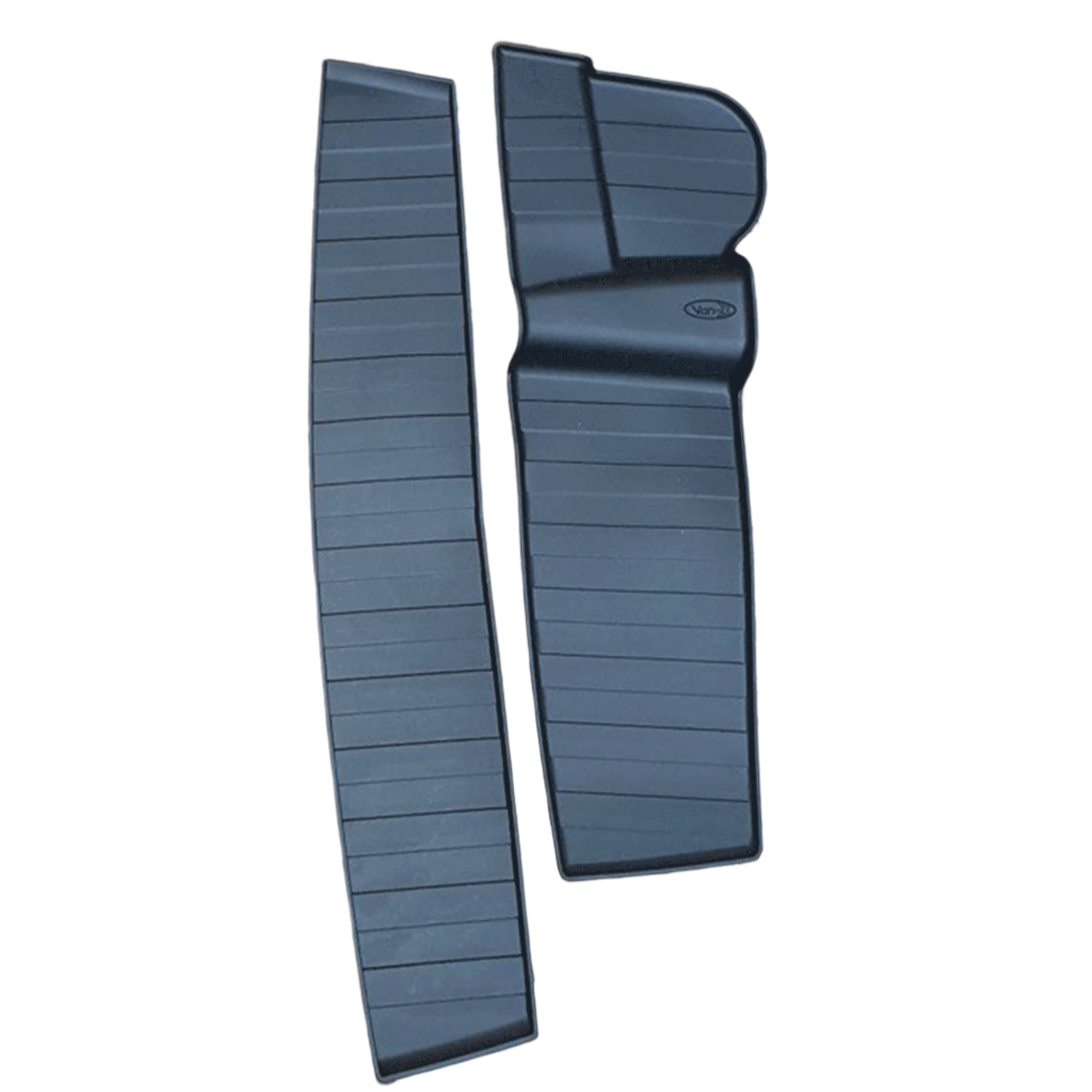 For Mercedes New Sprinter Dodge 907 Rubber Door Pocket Inserts Black - Van-X