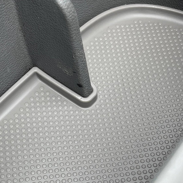 For VW T5, T5.1 van campervan Door Pocket Inserts, Rubber, Door Liner (Light Grey) Both Captain Seats Interior Styling ideal gift