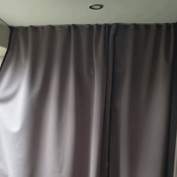 For Peugeot Boxer Motorhome & Campervan Premium Maxi-Cab Divider Curtain with Rail – Van-X
