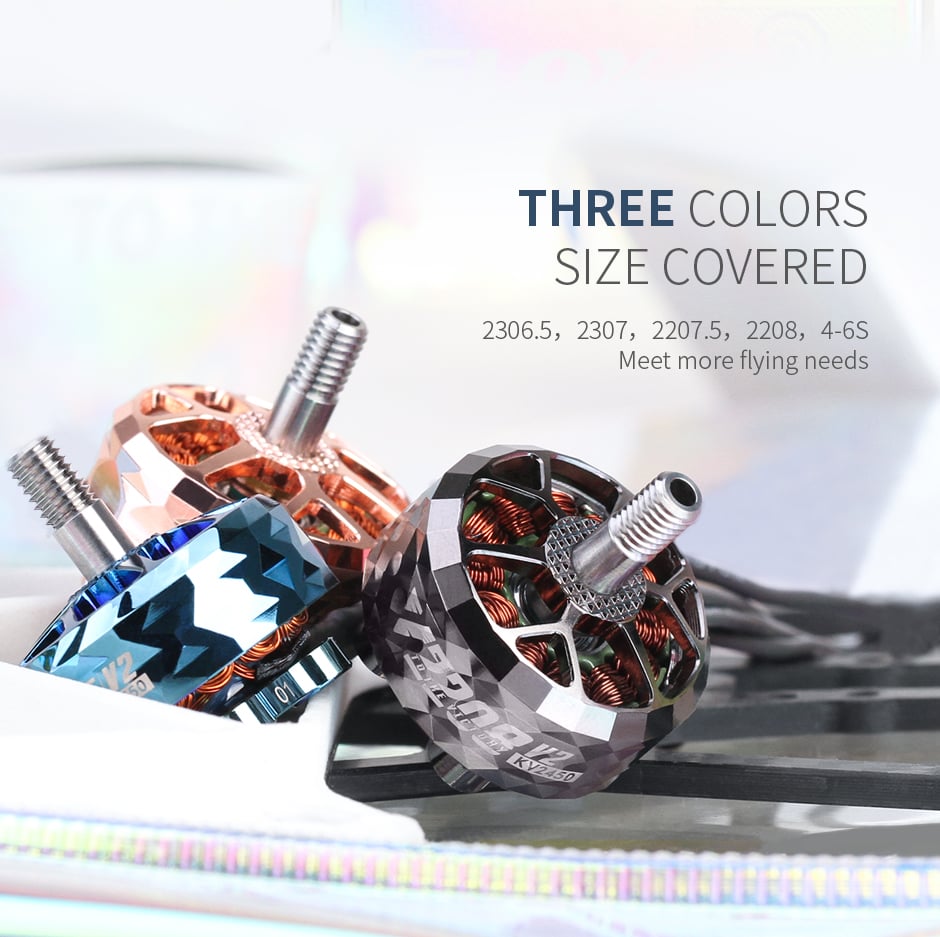 TMotor Velox V2208 V2 Veloce Series (1750kV, 1950kV, 2450kV)