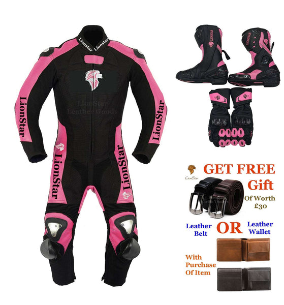 Lionstar Victory Kids & Adults Racing Suit Full Set: CE Armor & Speed Hump