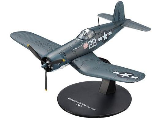 Vought F4U-1A Corsair 1:72 Scale DeAgostini Diecast Model Aircraft