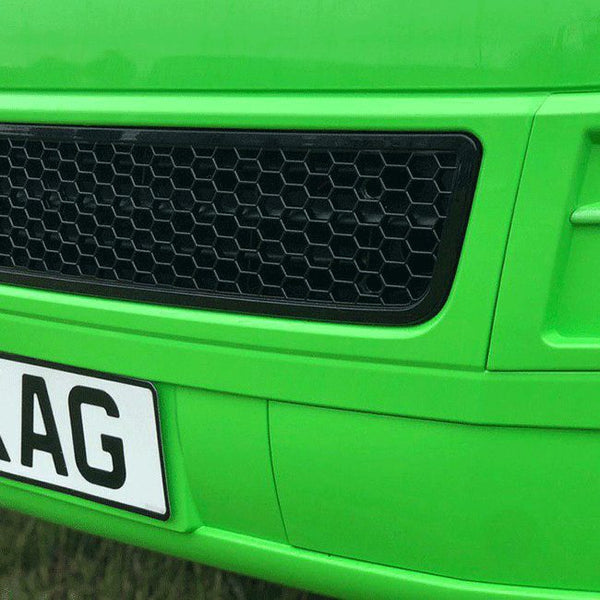 For VW T5.1 Transporter Van Front Styling Gloss-Black Package (2pcs) Painted and Ready to Fit