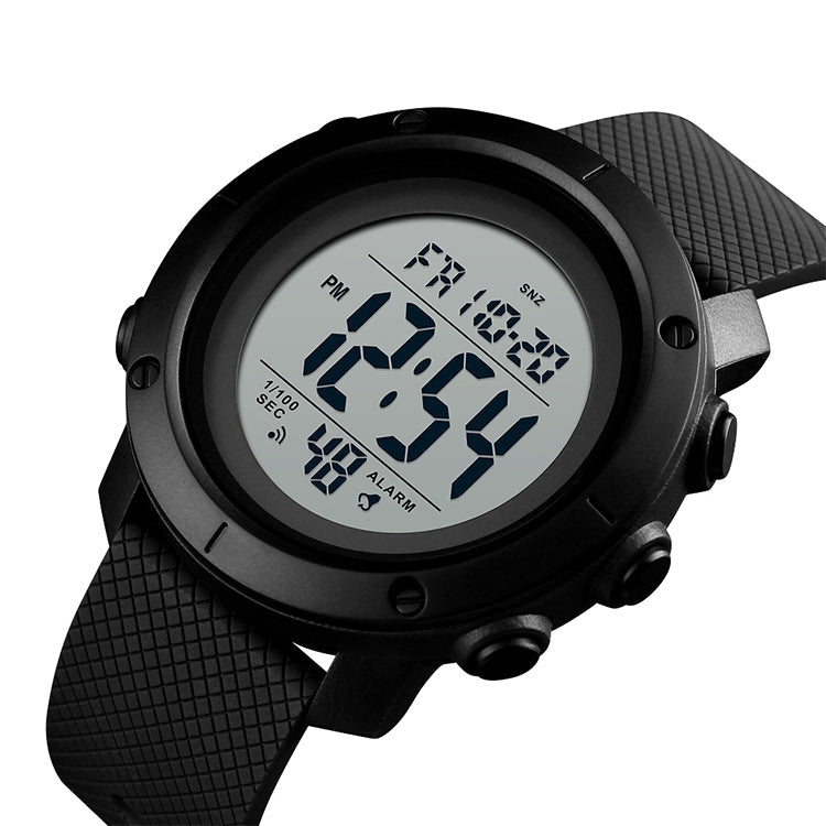 SKMEI 1426 Multifunctional Outdoor Fashion Noctilucent Waterproof White Machine Rubber Ring Digital Watch