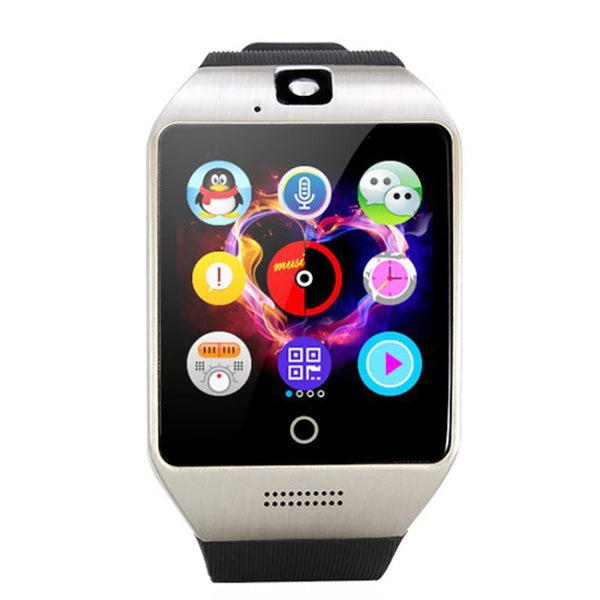 Q18S 1.54 inch IPS Screen MTK6260A Bluetooth 3.0 Smart Watch Phone, Pedometer / Sedentary Reminder / Sleeping Monitor  / Anti-Loss / Remote Camera / GSM / 0.3M Camera