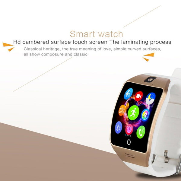 Q18S 1.54 inch IPS Screen MTK6260A Bluetooth 3.0 Smart Watch Phone, Pedometer / Sedentary Reminder / Sleeping Monitor  / Anti-Loss / Remote Camera / GSM / 0.3M Camera