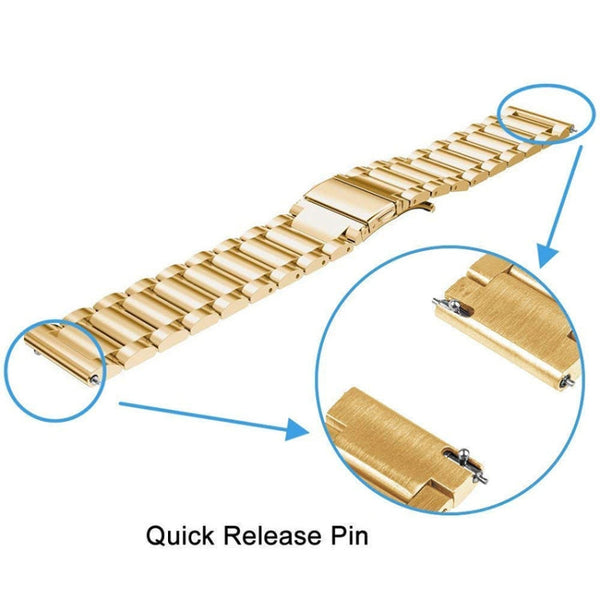 Stainless Steel Wrist Watch Band for Samsung Gear S3 22mm