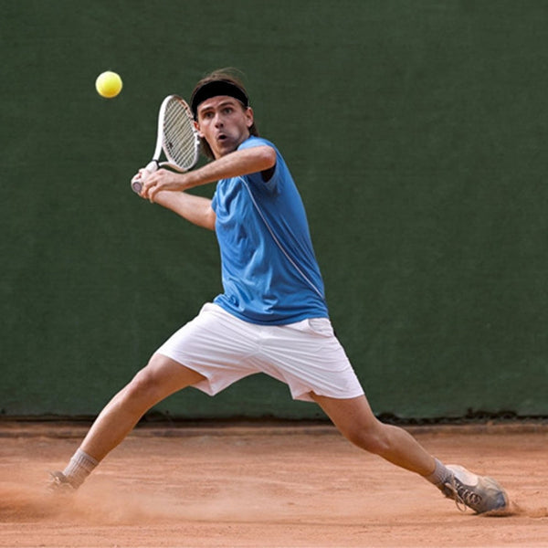 Unisex Sweat Wicking Stretchy Exercise Yoga Gym Bandana Headband Sweatband Head Tie Scarf Wrap, Size: 1.2*0.06m, Headband Sweatband (Black)