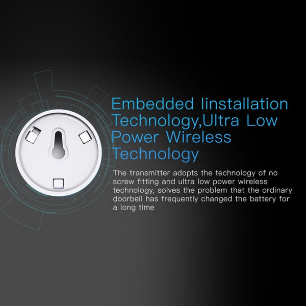 X3 1080P WiFi Smart Video IP54 Waterproof Digital Camera Door Viewer, Support TF Card & Infrared Night Vision