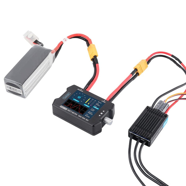 ToolKitRC - WM150 Advanced Watt Meter 1-50v 150A 2.4" TFT Screen