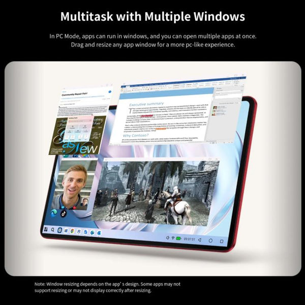 Teclast T60AI WiFi Tablet PC, 6GB+128GB, 12 inch Android 15 Allwinner A733 Octa Core with NPU