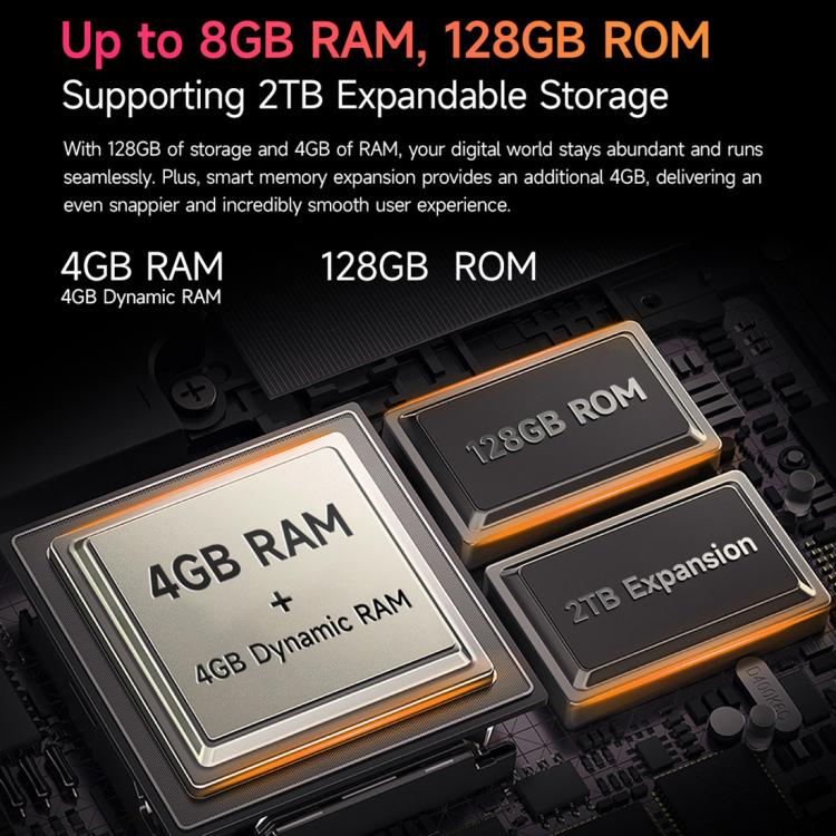 Ulefone Tab A10 Pro Tablet PC, 6GB+128GB, 8.68 inch Android 15 MediaTek Helio G91 Octa Core 4G Network, EU Plug