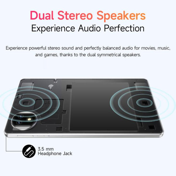 Ulefone Tab A10 Pro Tablet PC, 6GB+128GB, 8.68 inch Android 15 MediaTek Helio G91 Octa Core 4G Network, EU Plug