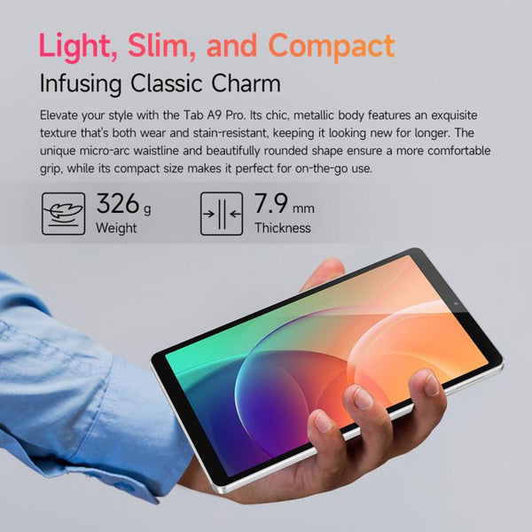 Ulefone Tab A10 Pro Tablet PC, 6GB+128GB, 8.68 inch Android 15 MediaTek Helio G91 Octa Core 4G Network, EU Plug