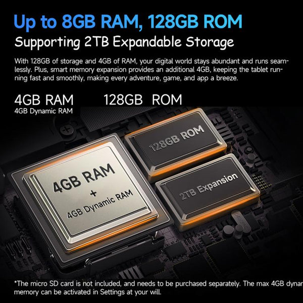 Ulefone Tab A10 Pro Kids Tablet PC, 6GB+128GB, 8.68 inch Android 15 MediaTek Helio G91 Octa Core 4G Network, EU Plug