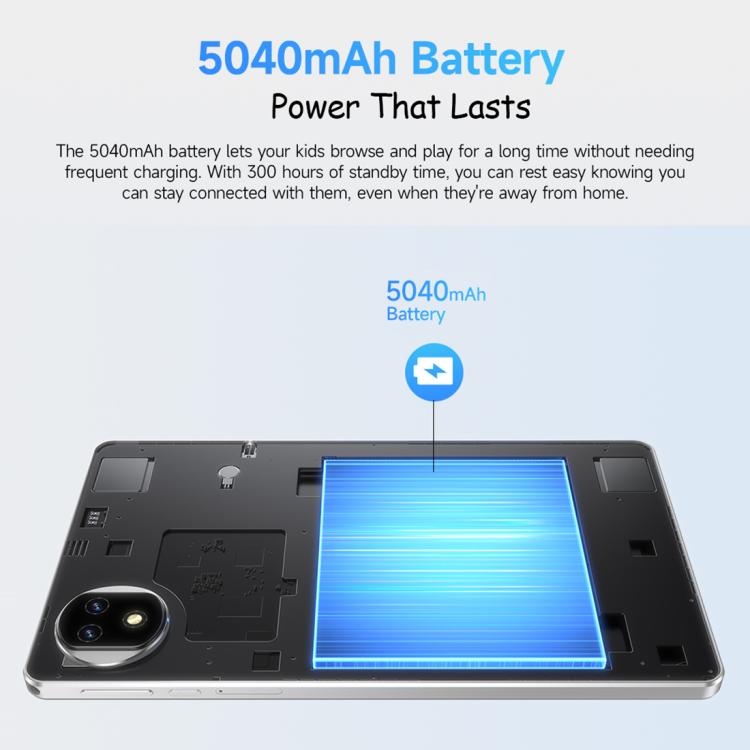 Ulefone Tab A10 Pro Kids Tablet PC, 6GB+128GB, 8.68 inch Android 15 MediaTek Helio G91 Octa Core 4G Network, EU Plug