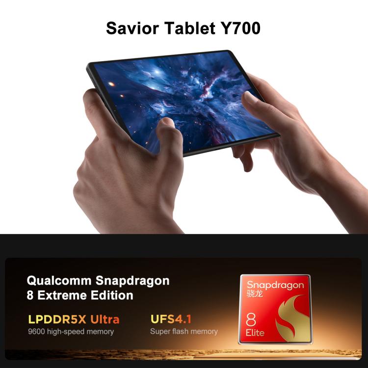 Lenovo LEGION Y700 Gen4 8.8 inch AI Gaming WIFI Tablet, 12GB+256GB, Android 15, Qualcomm Snapdragon 8Elite Octa Core, US Plug