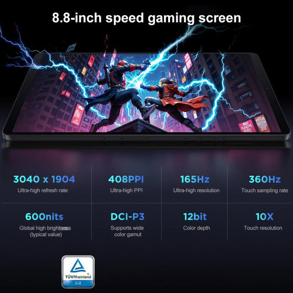 Lenovo LEGION Y700 Gen4 8.8 inch AI Gaming WIFI Tablet, 16GB+1TB, Android 15, Qualcomm Snapdragon 8Elite Octa Core, US Plug