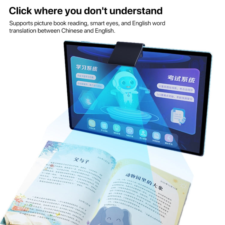 Y22 10.1 inch Smart Learning Tablet PC Combo Set, 4GB+32GB, Android 10 MTK6755 Octa Core, 4G Network, with Leather Case + Keyboard, US Plug (Light Green), 4GB+32GB Combo Set