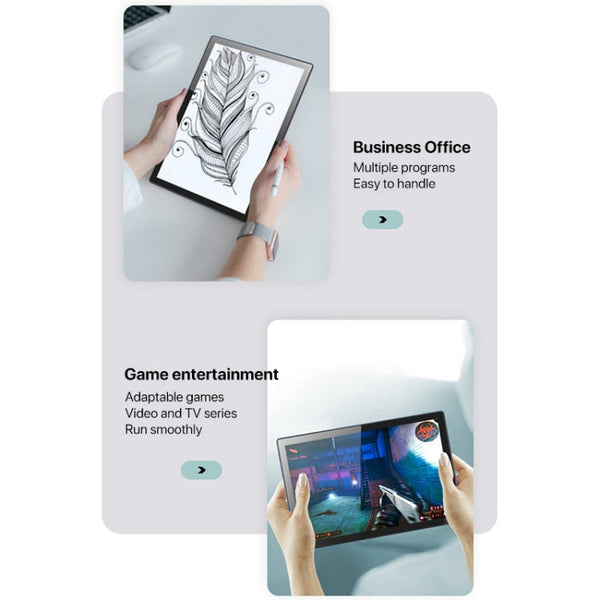 Y22 10.1 inch Smart Learning Tablet PC Combo Set, 4GB+32GB, Android 10 MTK6755 Octa Core, 4G Network, with Leather Case + Keyboard, US Plug (Light Green), 4GB+32GB Combo Set
