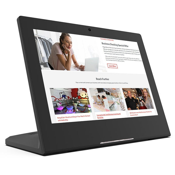 10.1 inch IPS Screen All in One PC, 1GB+16GB, Android 6.0, Quad Core Cortex A17, 1.2G, RK3128, Support RJ45 & Bluetooth & WiFi & TF Card & HDMI, 1+16GB Android 6.0