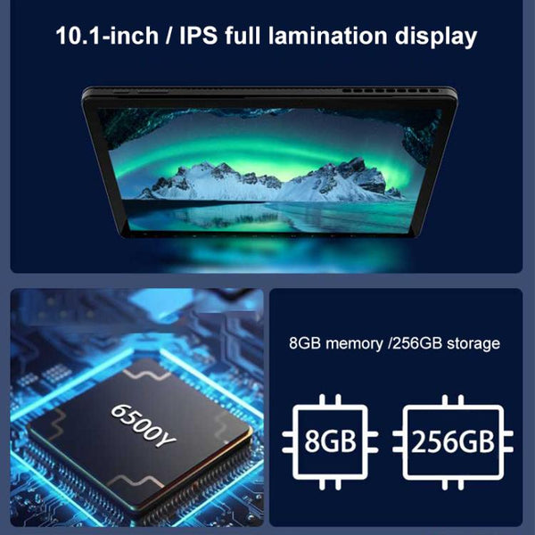 Jumper EZpad V10 Plus Tablet PC, 8GB+128GB, 10.1 inch Windows 11 OS Intel Pentium Gold 6500Y Dual Core, US Plug