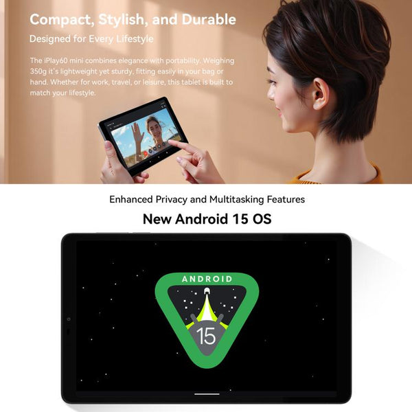 ALLDOCUBE iPlay 60 mini 4G LTE Tablet PC, 4GB+128GB, 8.68 inch Android 14 Unisoc T606 Octa Core Support Dual SIM