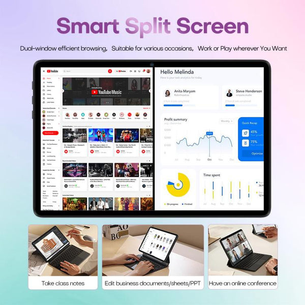 Pad 9 Ultra 10.1 inch 3G Phone Call Tablet PC, 2GB+32GB, Android 10 MTK6737 Quad Core, EU Plug