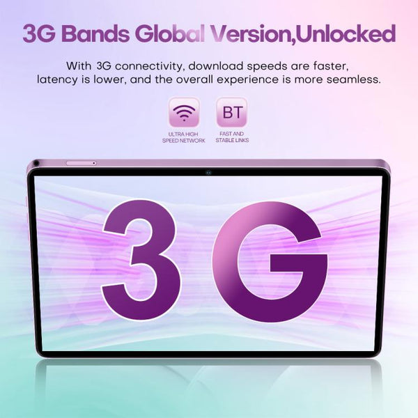 Pad 9 Ultra 10.1 inch 3G Phone Call Tablet PC, 2GB+32GB, Android 10 MTK6737 Quad Core, EU Plug
